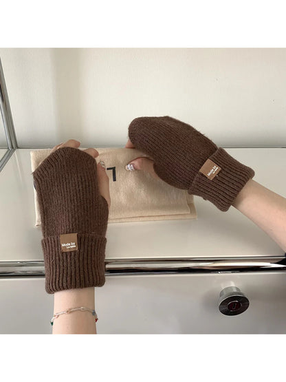 Gloving - Folded Cuff Fingerless Gloves