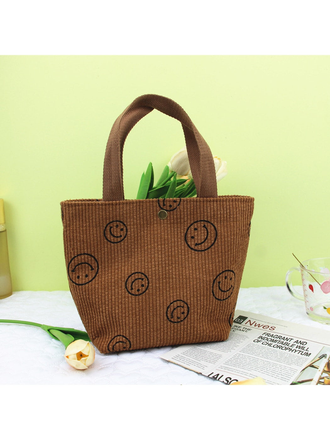 Cosbai - Soft Hand-Carry Printed Pattern Bag