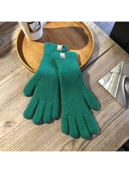 Gloving - Minimal Plain Knit Everyday Winter Gloves