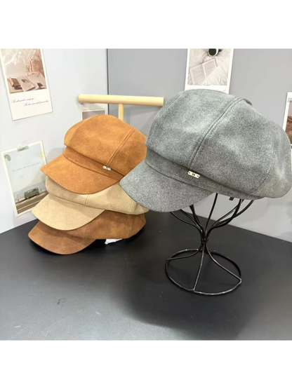Haila - Vintage British‑Style Beret Hat