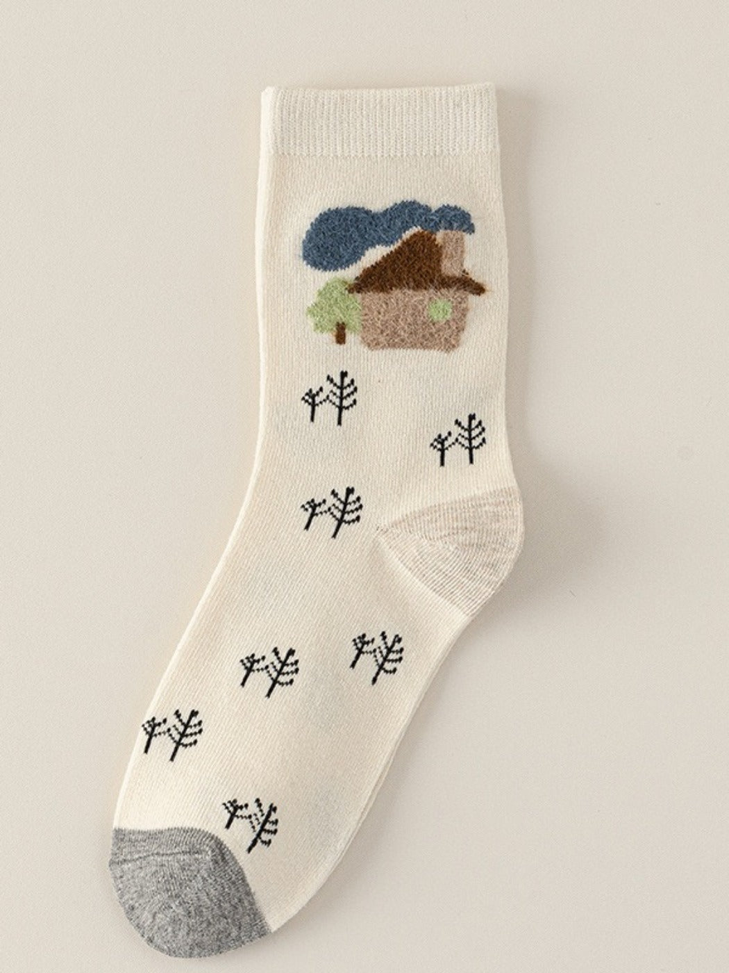 Rufia - Cute Winter Socks with Cartoon Animal Patterns