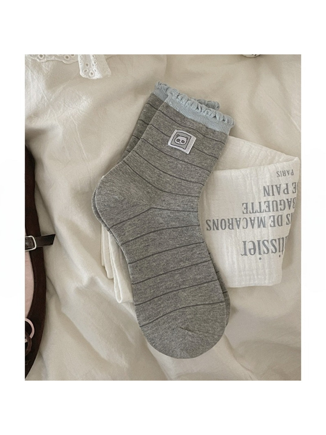 Rufia - Casual Panda Stripe Socks product image 4