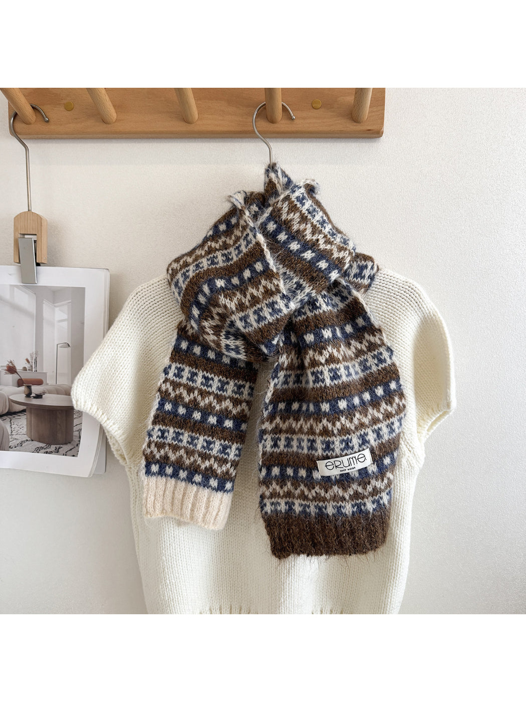 Scarvii - Cozy Fair Isle Winter Scarf