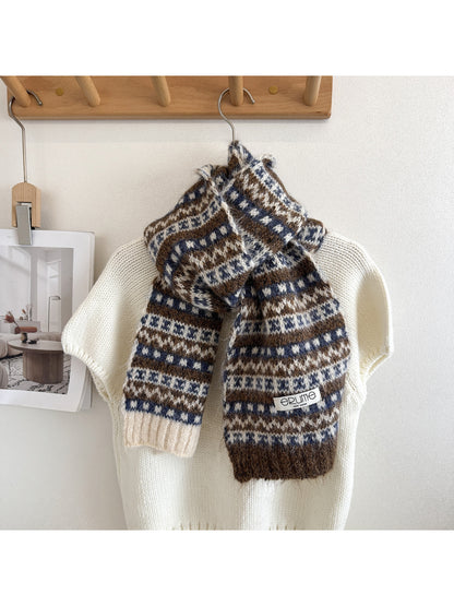 Scarvii - Cozy Fair Isle Winter Scarf