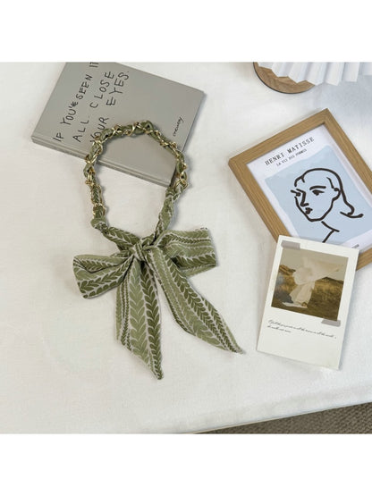 Scarvii - Chic Patterned Fashion Narrow Scarf