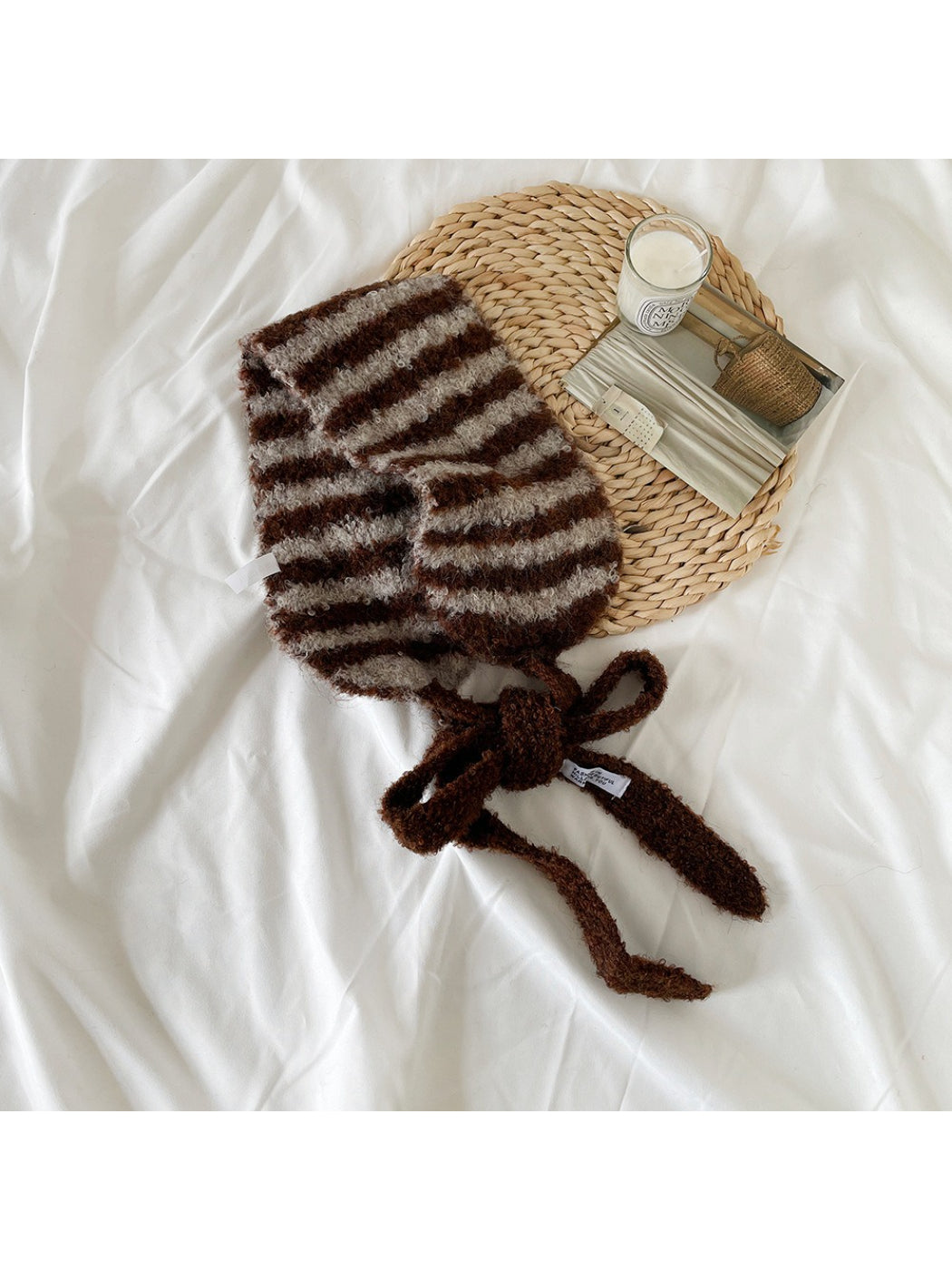 Scarvii - Cozy Winter Striped Knit Scarf