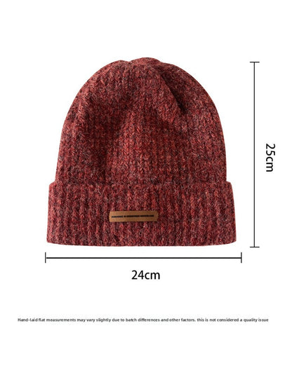 Haila - Unisex Solid Color Knitted Beanie