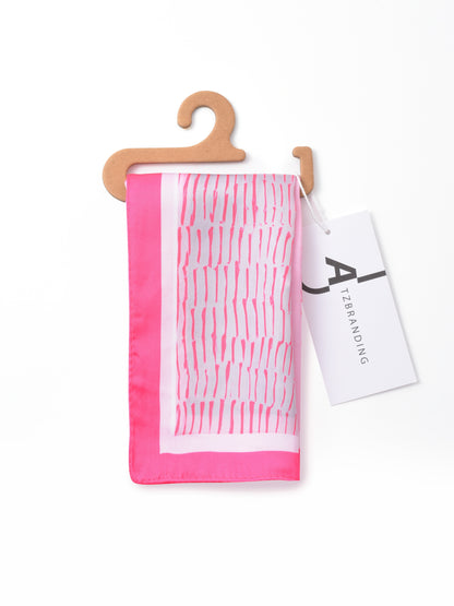 Scarvii - Playful Cat Print Square Scarf