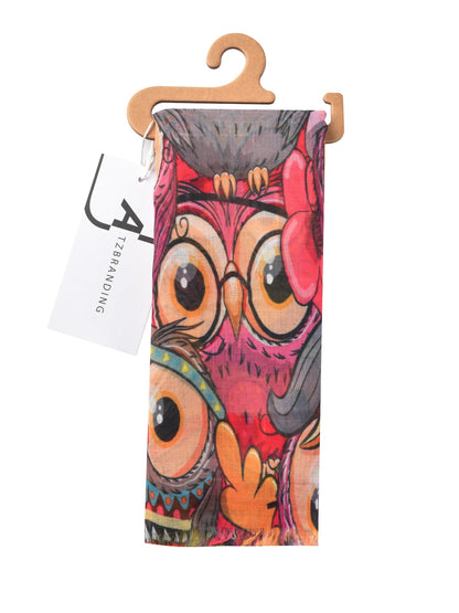 Scarvii - Owl Print Scarf