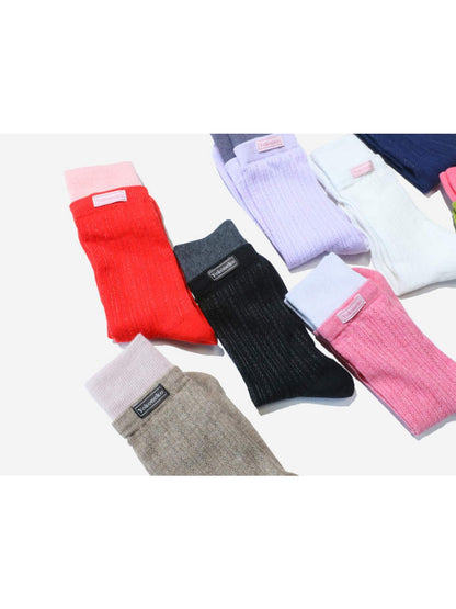 Rufia - Dopamine Summer Mesh Colorblock Ankle Socks