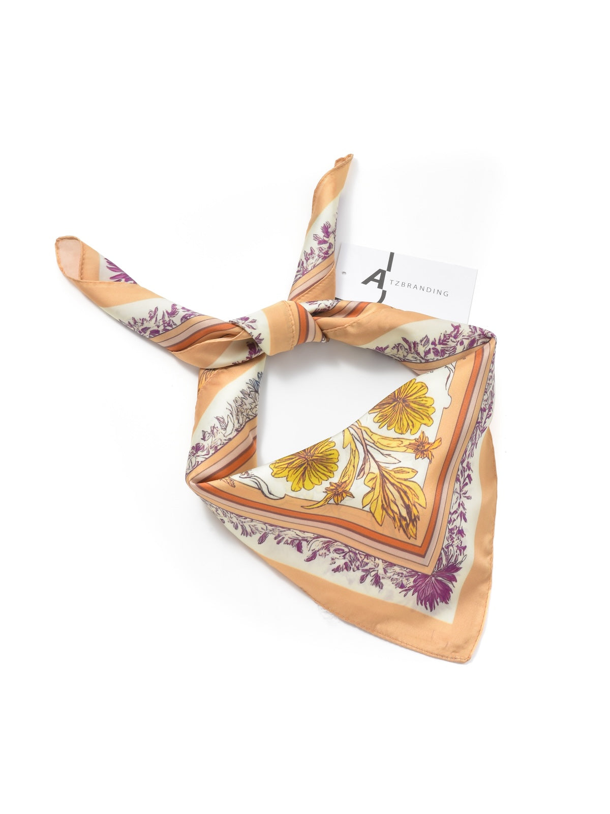 Scarvii - Timeless Floral Square Scarf