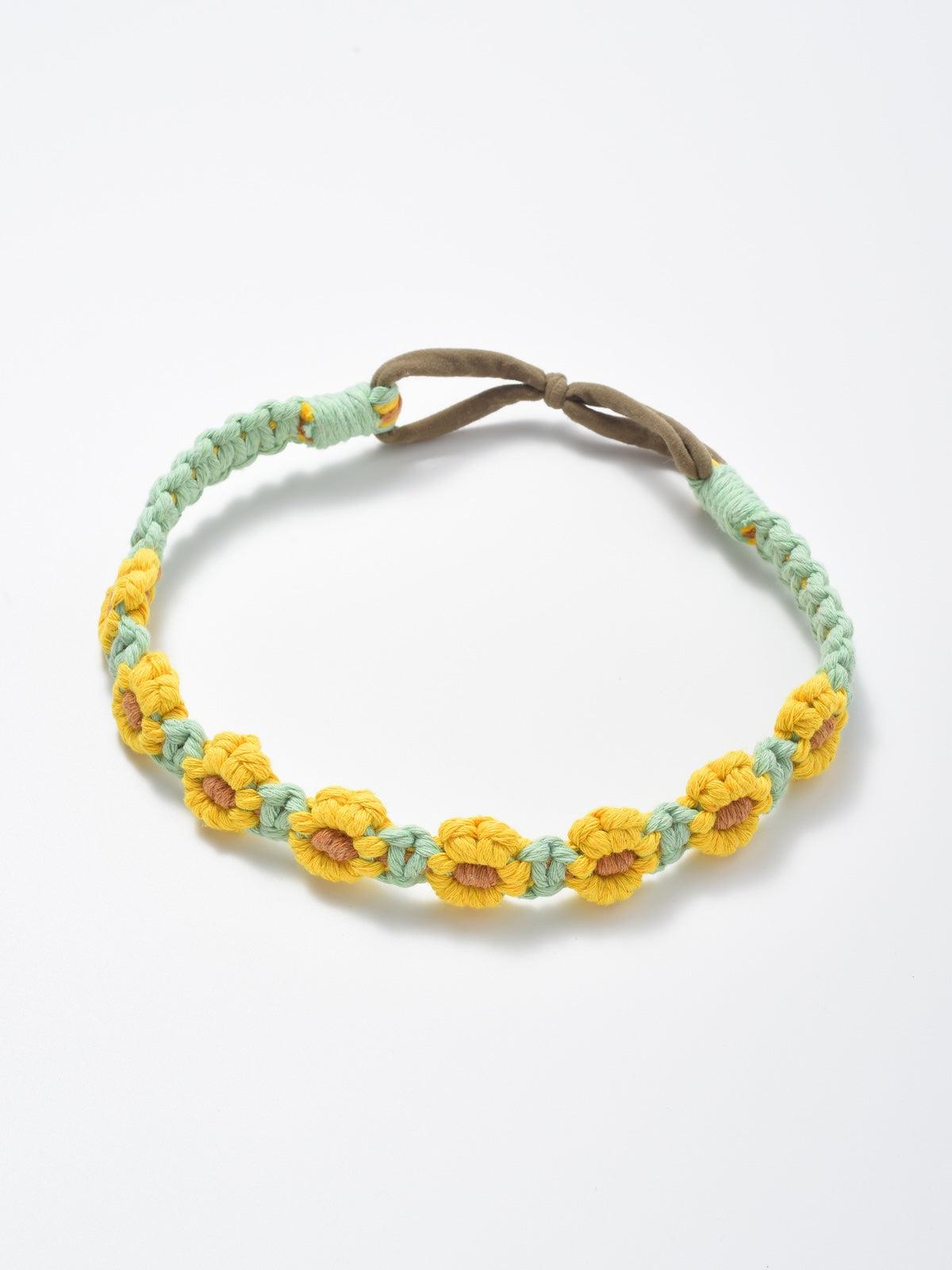 Scarvii - Headband & Hair Accessory with Daisy Flower