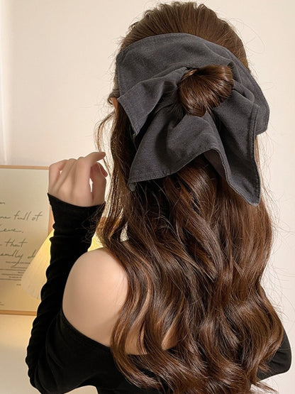 Clio - Durable Square Fabric Hair Ties - Simple & Chic