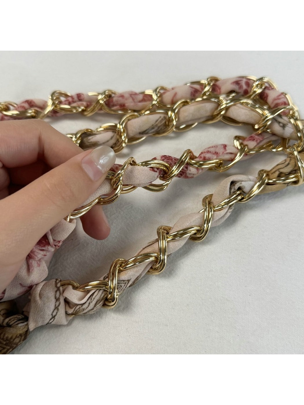 Scarvii - Chic Patterned Fashion Narrow Scarf