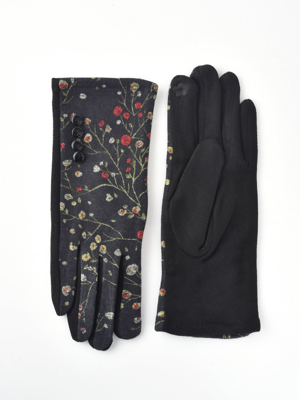 Gloving - Winter Floral Touchscreen Warm Gloves