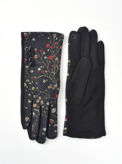 Gloving - Winter Floral Touchscreen Warm Gloves