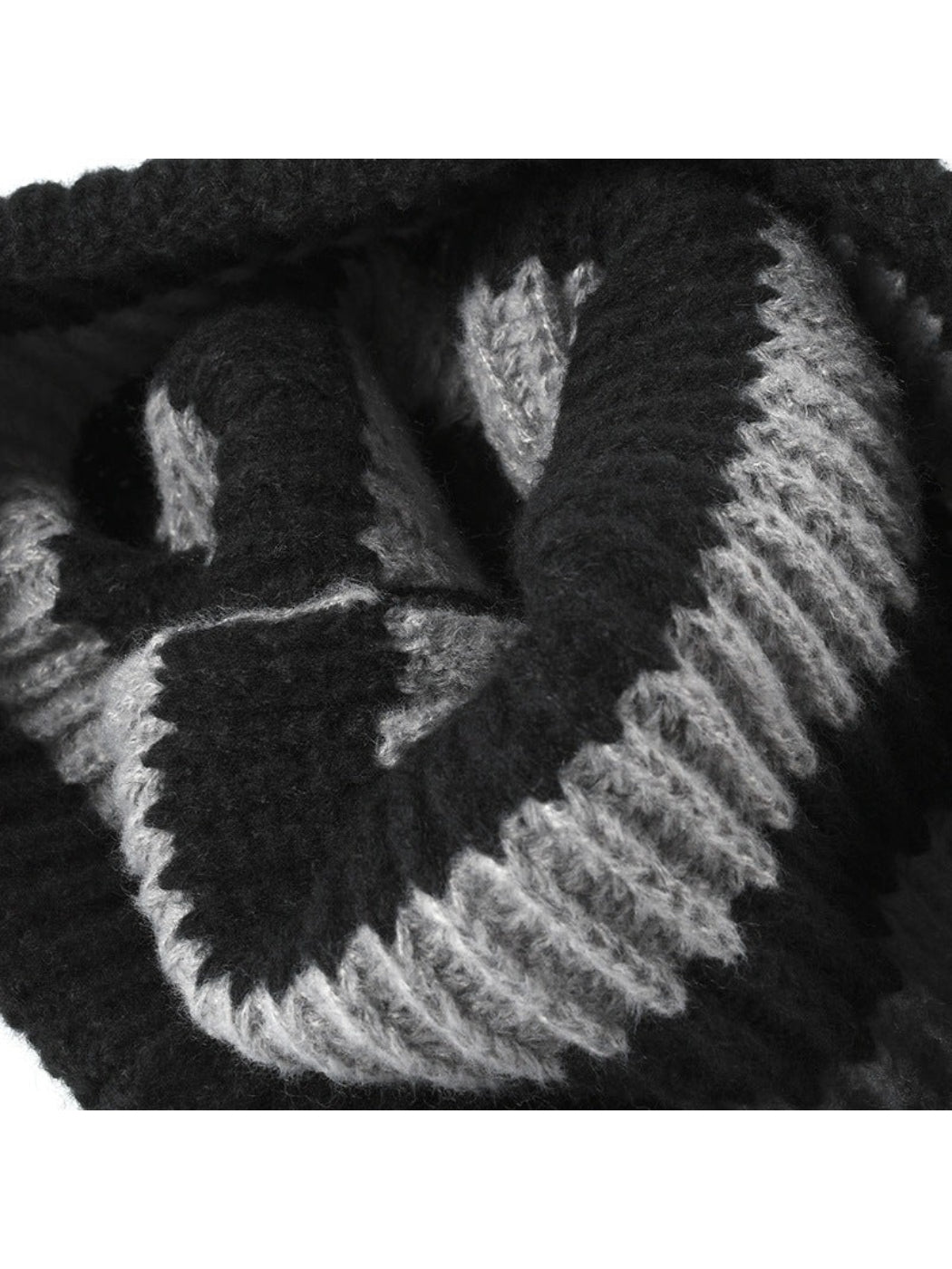 Haila - Wide-Stripe Cuffed Knit Beanie
