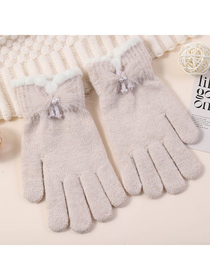 Gloving – Pom Plush Winter Gloves