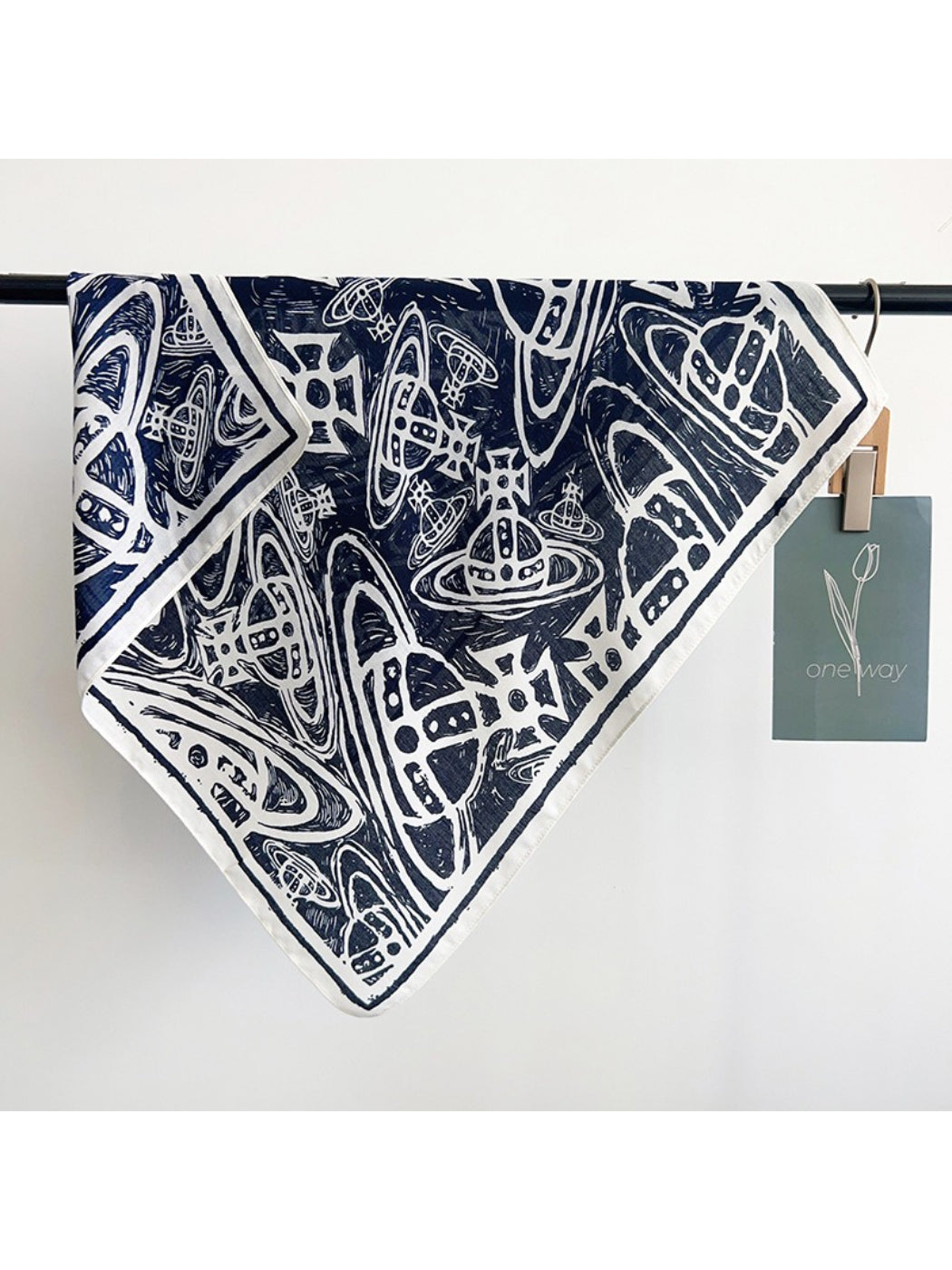Scarvii - Modern Abstract Print Square Scarf