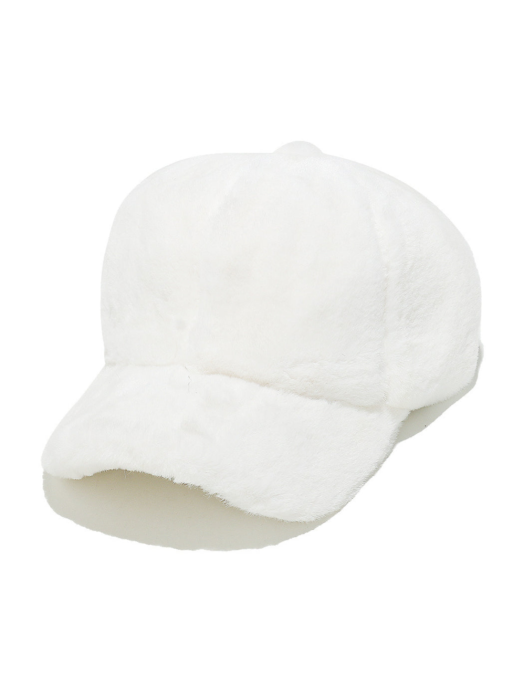 Haila Fuzzy Plush Baseball Cap