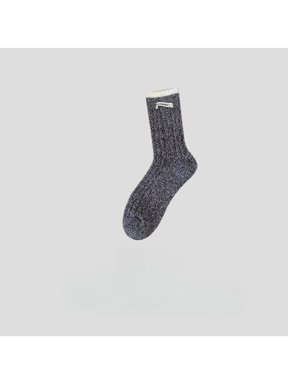 Rufia - Everyday Rib Knit Crew Socks