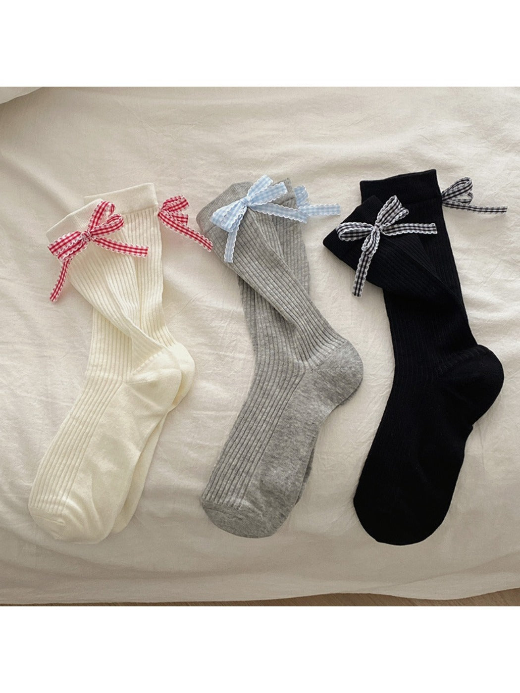 Rufia - Ballet Check Summer Socks - Classic & Airy