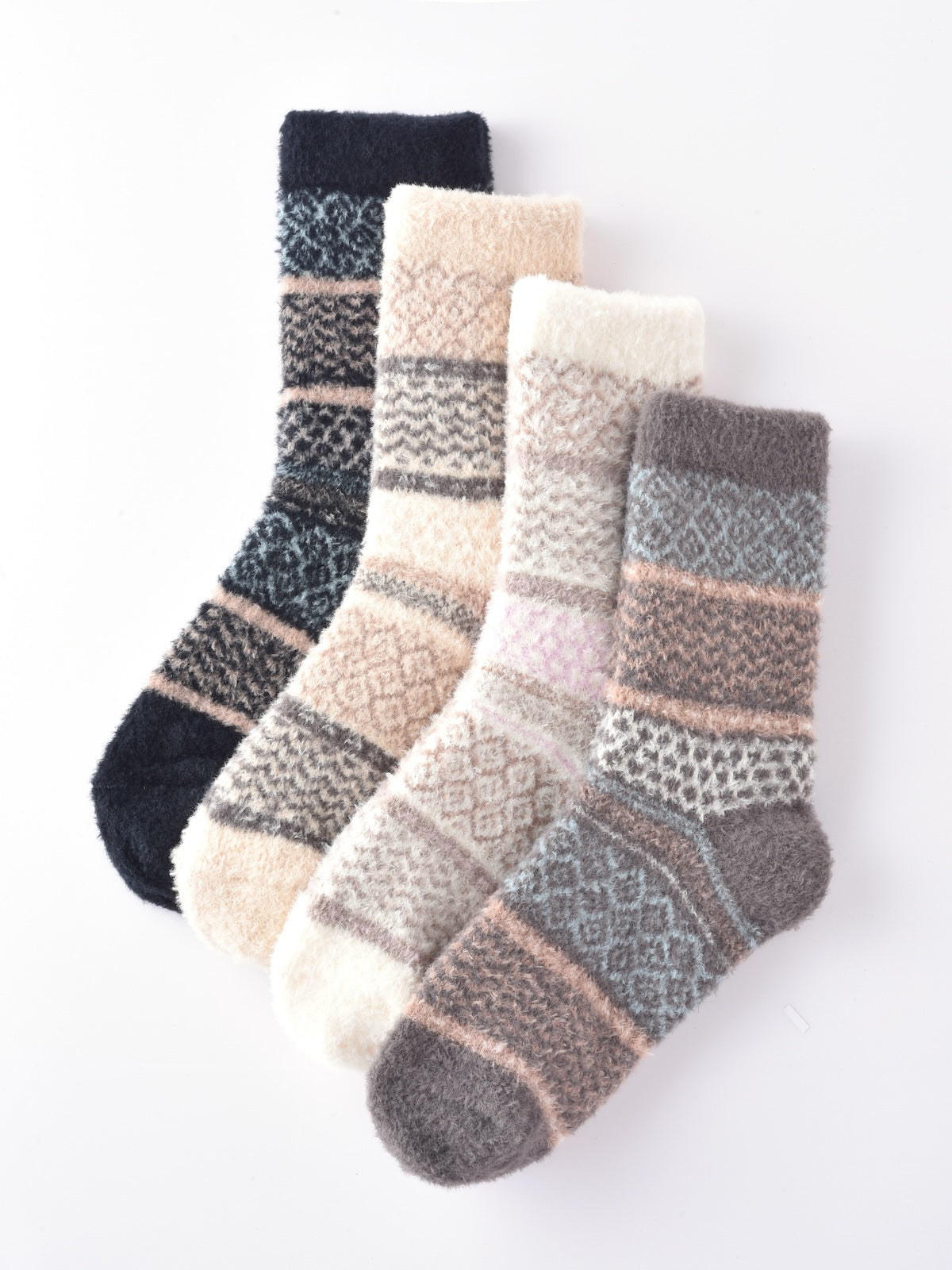 Rufia - Cozy Fleece Thick Mid-Calf Socks