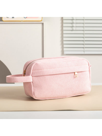 Cosbai - Simple Pastel-toned Toiletry Bag