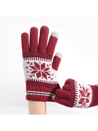 Gloving - Christmas Knit Touchscreen Gloves