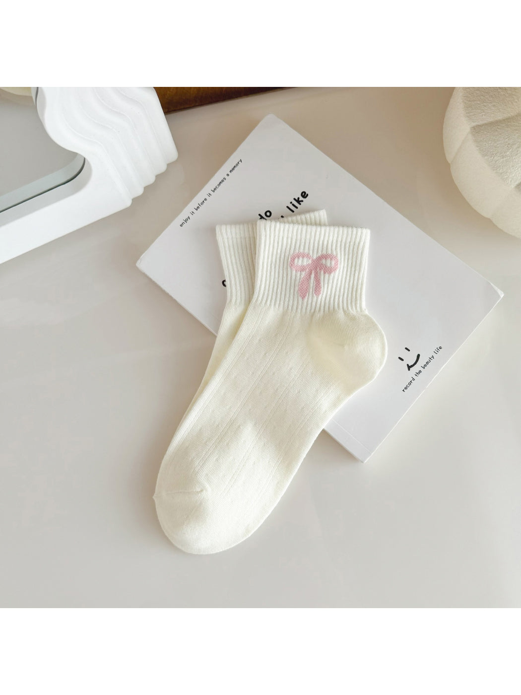 Rufia - Sweet Floral Bow Ankle Socks product image 4
