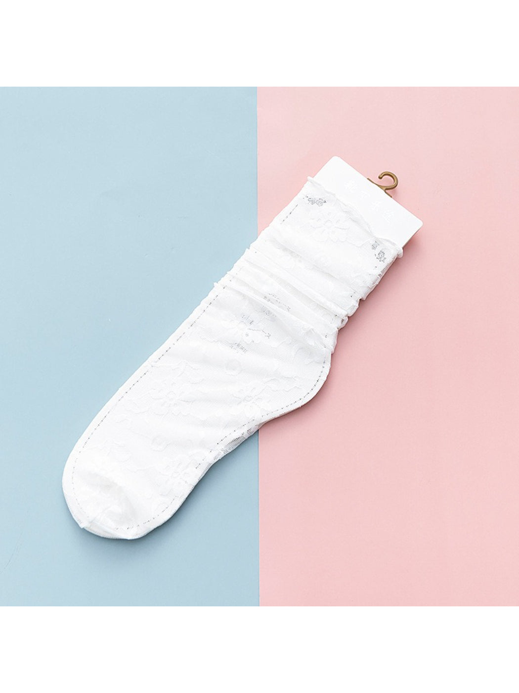 Rufia - Lightweight Lace Sheer Crew Socks product image 3