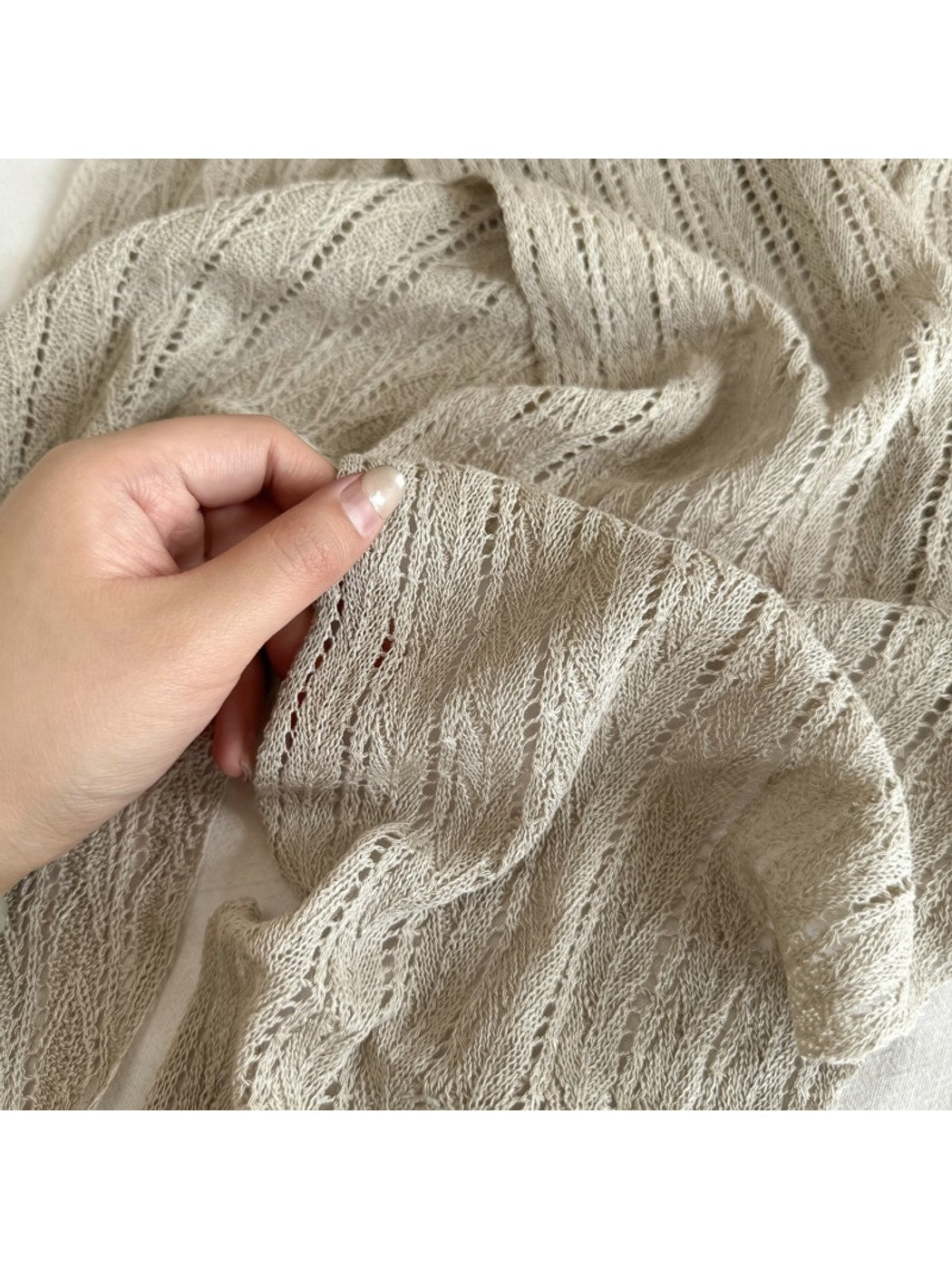 Scarvii - Simple Openwork Triangle Scarf