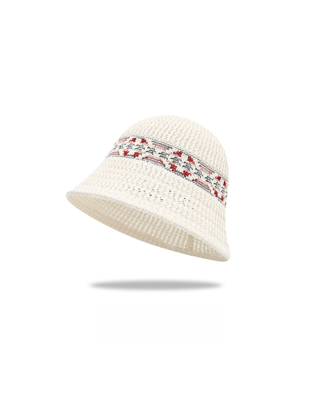 Haila - Fair Isle Round Crown Bucket Hat