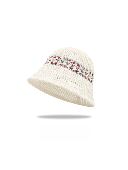 Haila - Fair Isle Round Crown Bucket Hat