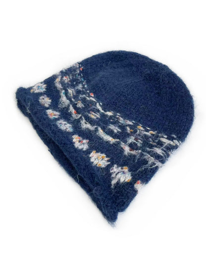 Haila - Vintage Jacquard Soft Knit Beanie