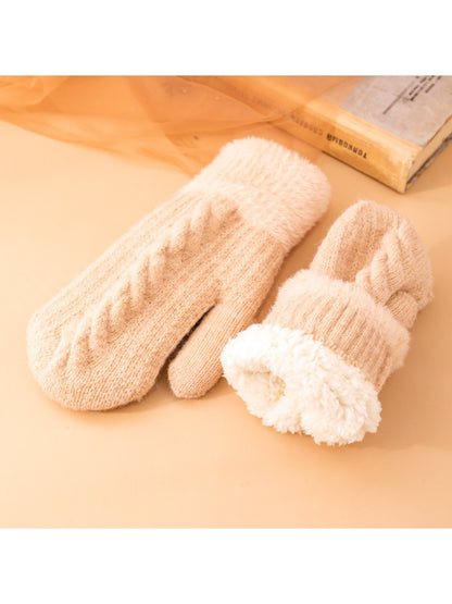 Gloving – Winter Thick Knit Mitten