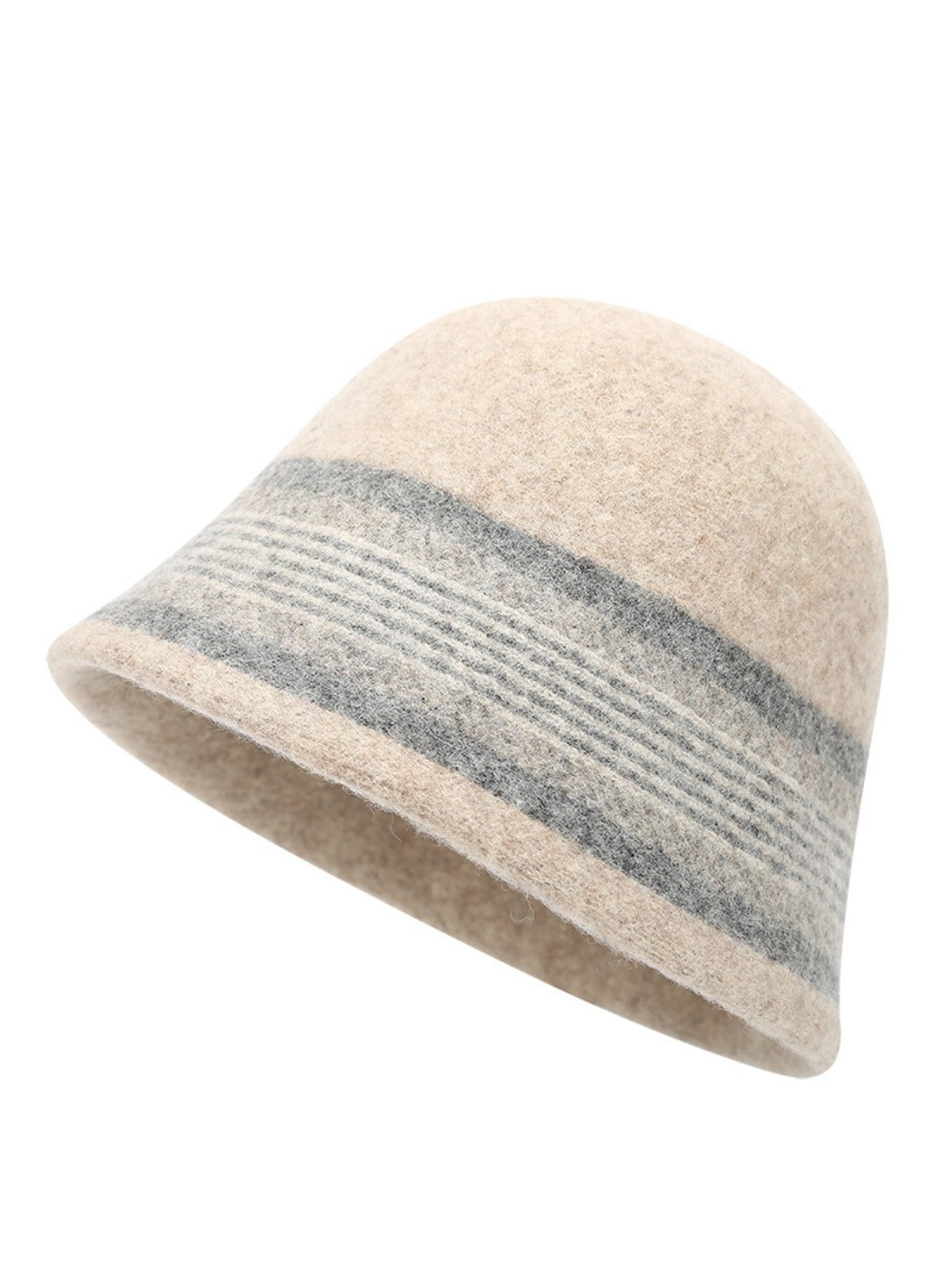 Haila – Color Block Stripe Bucket Hat