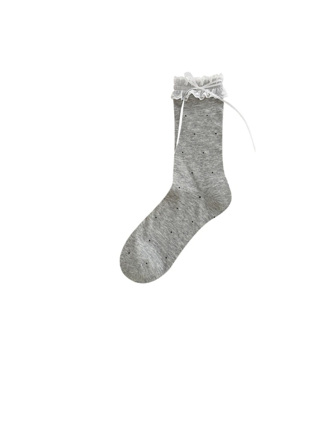 Rufia - Sweet Dot Ruffle Edge Crew Socks product image 2