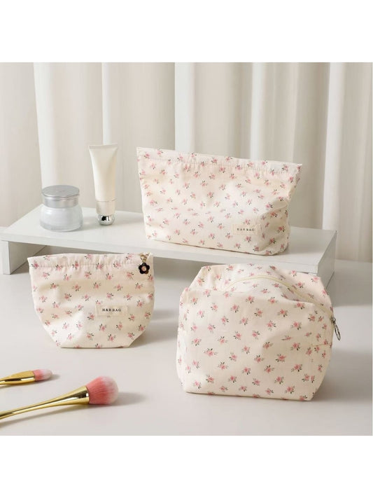 Cosbai Sweet Floral Cosmetic Pouch Organizer Bag product image