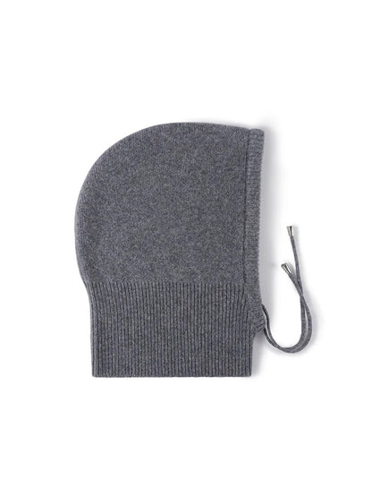 Haila - Drawstring Balaclava Hood with Ribbed Neck