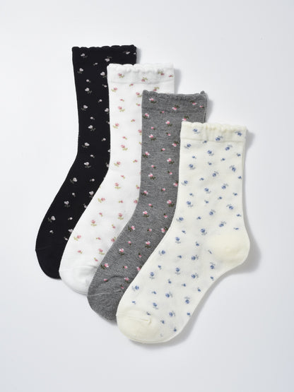 Rufia - Ditsy Floral Crew Socks