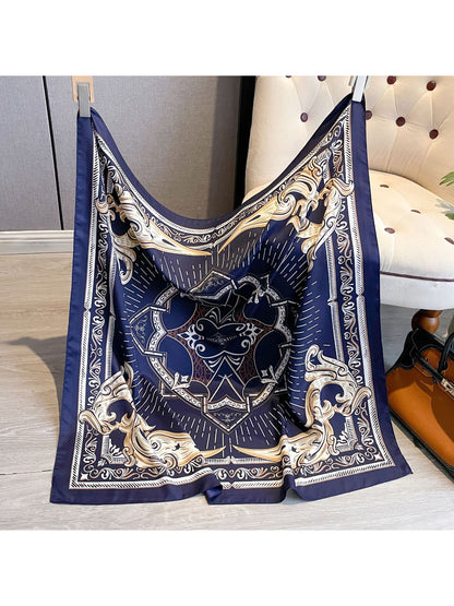 Scarvii - Baroque Crest Square Scarf