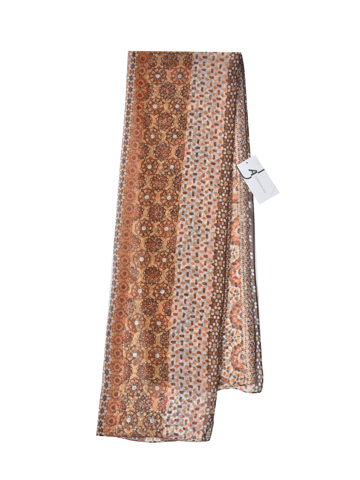 Scarvii - Boho Flowy Thin Scarf - Soft & Breathable