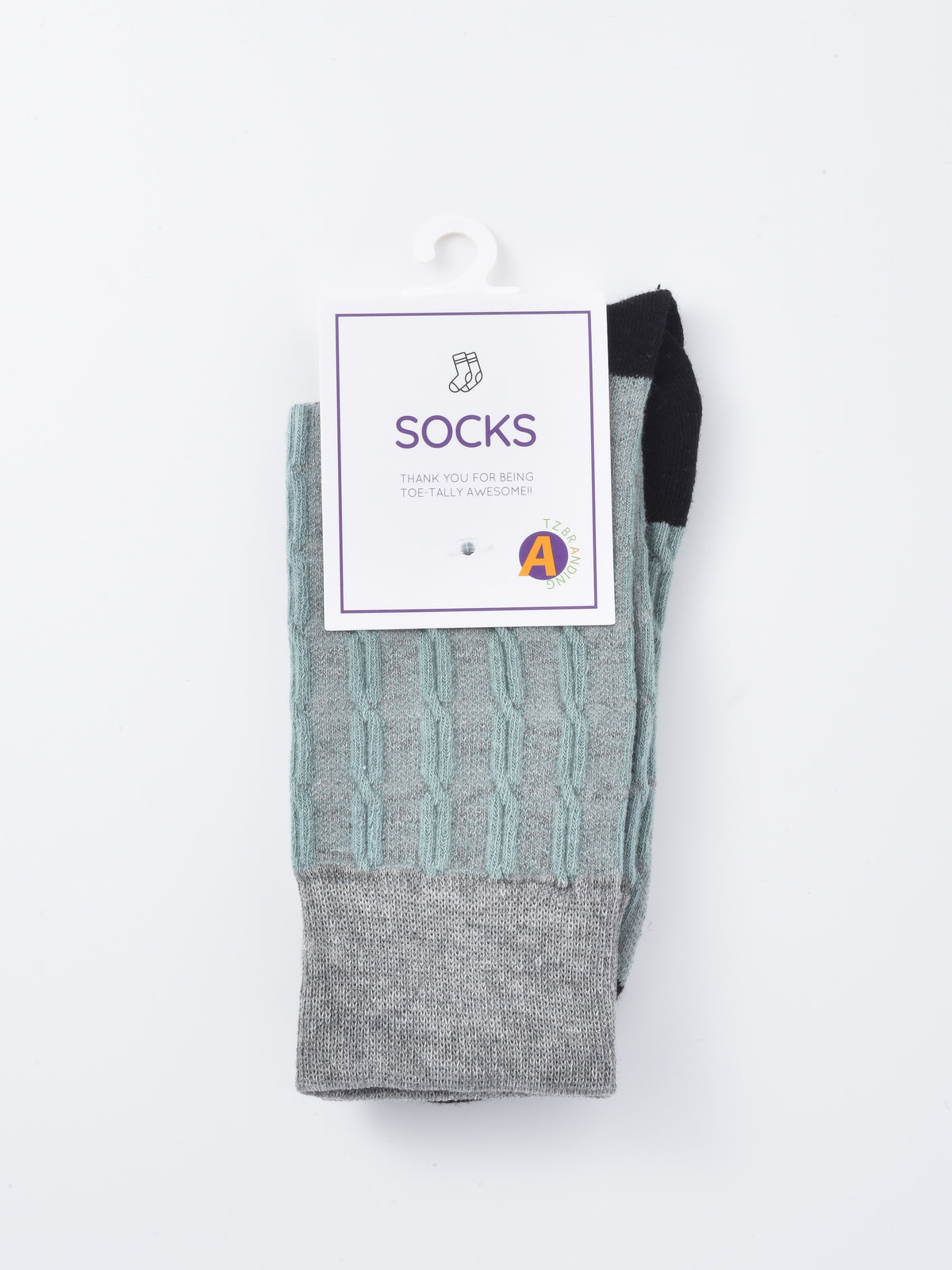 Rufia - Bold Graphic Knit Crew Socks