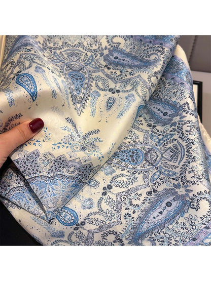 Scarvii Elegant Printed Commuter Style Square Scarf product image