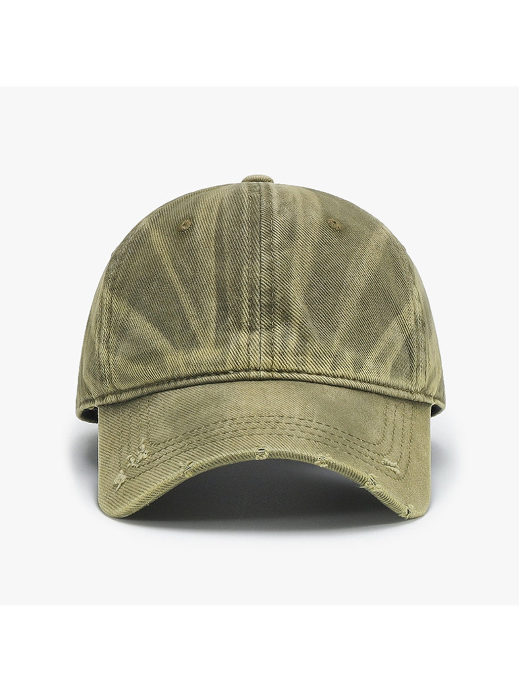 Haila - Vintage Style Round Crown Baseball Cap