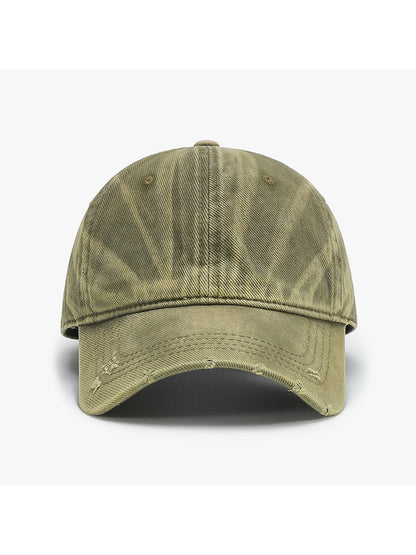 Haila - Vintage Style Round Crown Baseball Cap