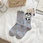Rufia - 3D Cartoon Animal Mid-Calf Socks