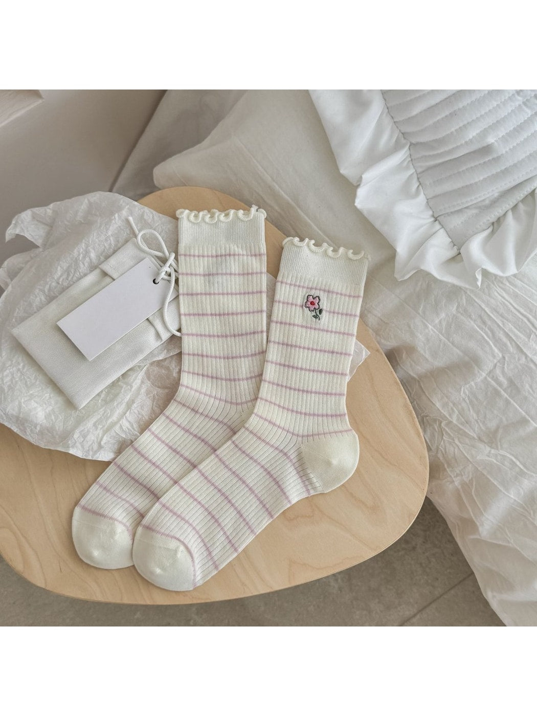 Rufia - Simple Daily Wear Women's Crew Socks