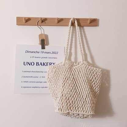 Crocheted Hollow Shoulder Bag